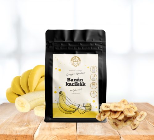 Luftgetrocknete Bananenscheiben – 50 g