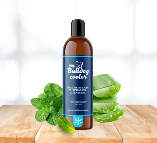 My Bulldog Cooler - herbal care and cooling gel