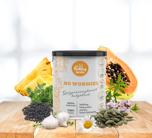 My Bulldog Herbs - NO WORMIES – Ergänzung zur Unterstützung bei Wurmbefall und Parasitenbefall