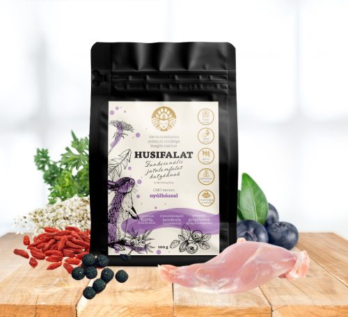 Nyúlhúsos - HUSIFALAT - funktionaler Snack – 100 g