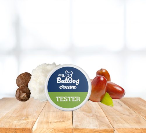 My Bulldog Cream - Tester - Unraffinierte Sheabutter mit Jojobaöl