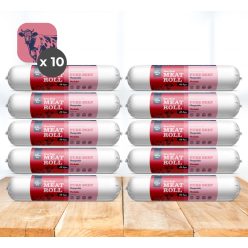   My Bulldog Meatroll - Rindfleisch-Hausrolle für Hunde - 10x400 g