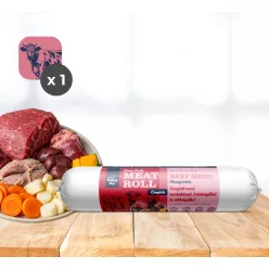   My Bulldog Meatroll - Komplett Marhahúsos húsrolád menü kutyáknak - 800 g