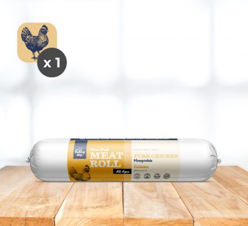 My Bulldog Meatroll - Hähnchenfleisch-Rolle für Hunde - 200 g