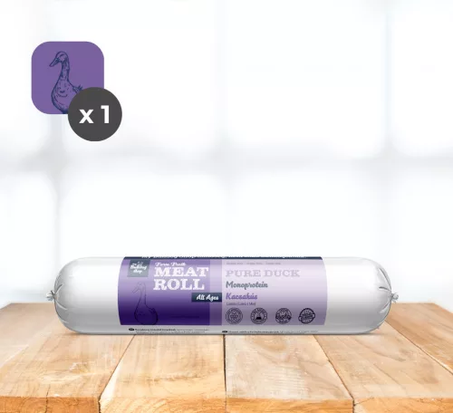 VÁSÁR - My Bulldog Meatroll - Kacsahúsos húsrolád kutyáknak - 200 g