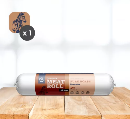 VÁSÁR - My Bulldog Meatroll - Lóhúsos húsrolád kutyáknak - 800 g