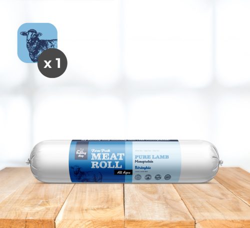 My Bulldog Meatroll – Lammfleisch-Rolle für Hunde – 800 g