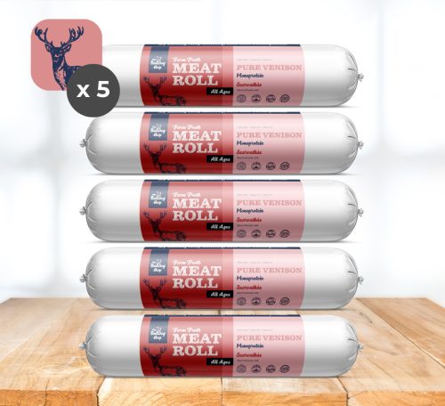 My Bulldog Meatroll - Venison meat roll for dogs - 5x200g