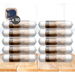   My Bulldog Meatroll - Fleischrolle mit Wildschwein für Hunde - 10x200 g