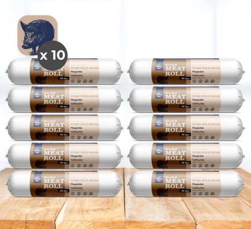 My Bulldog Meatroll - Wild Boar Meat Roll for Dogs - 10x200 g