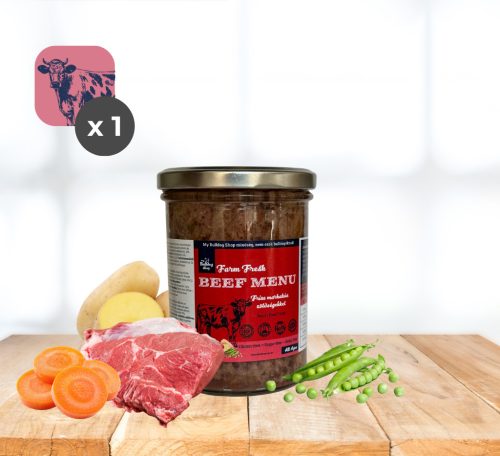 My Bulldog Farm Fresh - Complete Beef Menu - 400 g