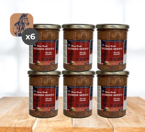 My Bulldog Farm Fresh - Komplettes Menü mit Pferdefleisch - 6x400 g