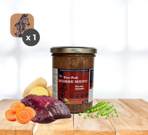 My Bulldog Farm Fresh - Complete Horse Meat Menu - 400 g
