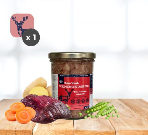 My Bulldog Farm Fresh - Complete Venison Menu - 400 g