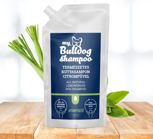 My Bulldog Shampoo – Zitronengras – NACHFÜLLPACKUNG