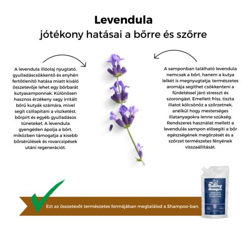 My Bulldog Shampoo - lavender - REFILL