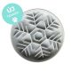 Slow Buddy - Snowflake - Anti-Schling- und Langsam-Fressnapf - cremeweiß