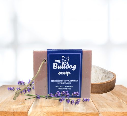 My Bulldog Soap – Kräuter-Kurzfellseife für Hunde – Lavendel