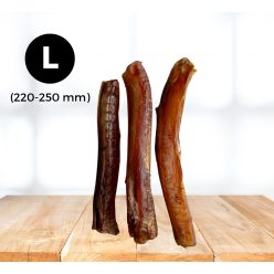 Luftgetrockneter Bullenziemer – Stick – L