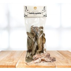 Luftgetrocknete behaarte Kaninchenohren - 8 Stk.