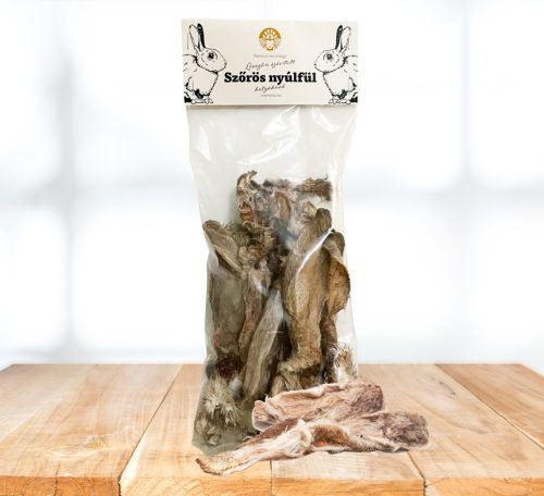 Levegőn szárított szőrös nyúlfül - 8 db