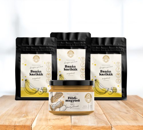 Nem bírom abbahagyni! - Snackpaket - GESCHENK mit 50 g Bananenchips